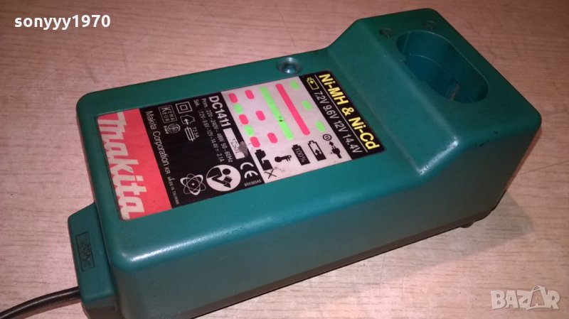 makita-dc1411 battery charger-внос финландия, снимка 1