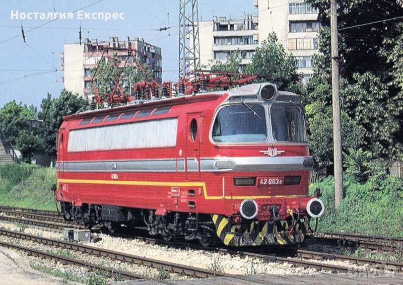 Atlas czech e-lok laminatka / Бдж електролокомотив 42 серия , снимка 1