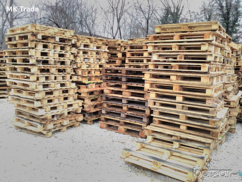 Продавам европалети и дървени палети/скари, снимка 1