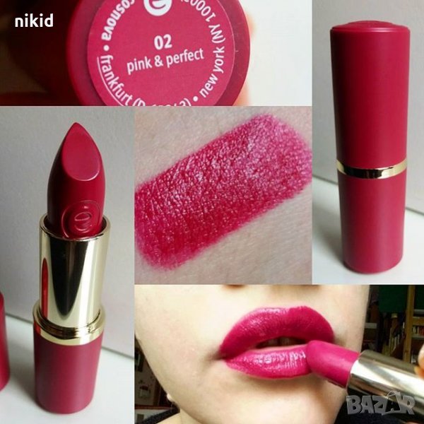 Essence cosmetics дълготрайно червило Pink and Perfect, снимка 1