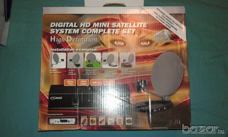Сателитна чиния Digital HD MINI SAT SL60/12HD нова, снимка 1