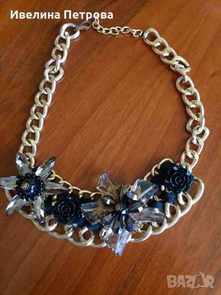 Колие с кристали, снимка 1