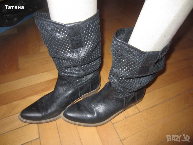 дам.ботуши -кожа,ИТАЛИЯ; BOOLs  ; KicKers, снимка 1