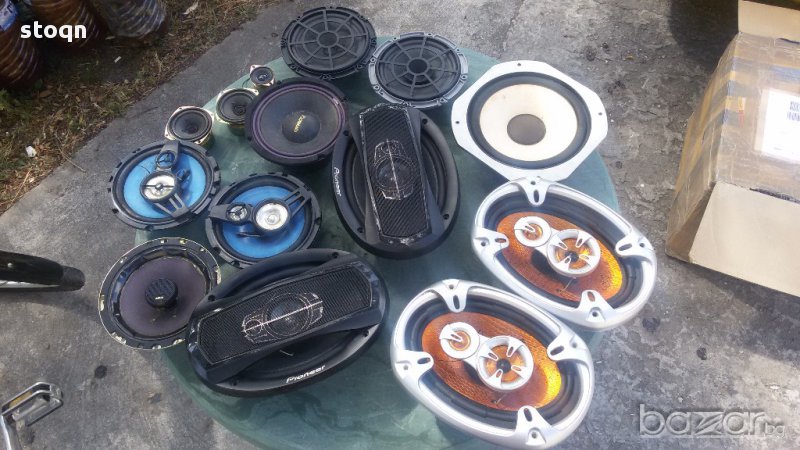 Продавам авто колони pioneer и други , снимка 1