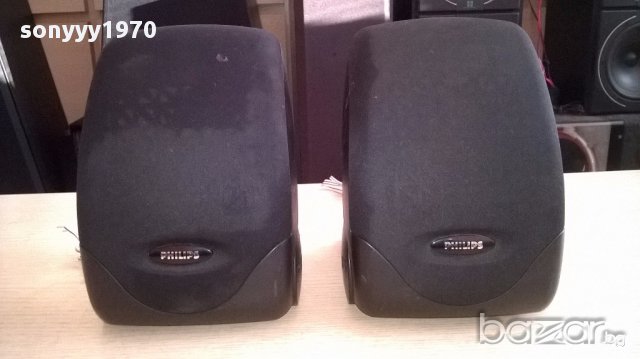 Philips 6ohms-2х60watts-2броя колони-внос швеицария