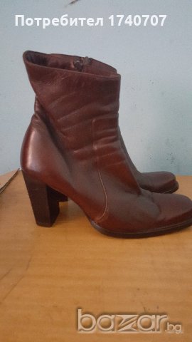 испански дамски обувки от естествена кожа, снимка 3 - Дамски боти - 19538521
