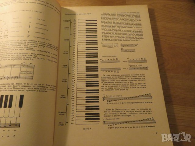 Начална школа за акордеон, учебник за акордеон  Атанасов Научи се сам да свириш на акордеон 1961, снимка 5 - Акордеони - 23220809