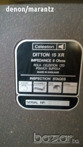 celestion ditton 15xr-8 ohms-made in england-внос от англия, снимка 10 - Тонколони - 9542688