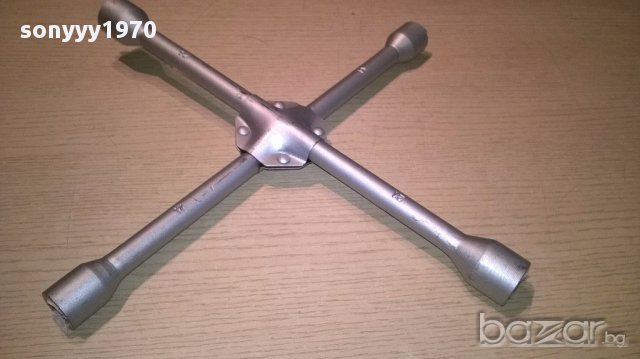 Ключ за гуми-17/19/21/23-кръстачка нова-УСИЛЕНА, снимка 2 - Аксесоари и консумативи - 15113108