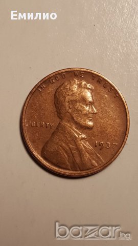 1 CENT 1937 LINCOLN WHEAT