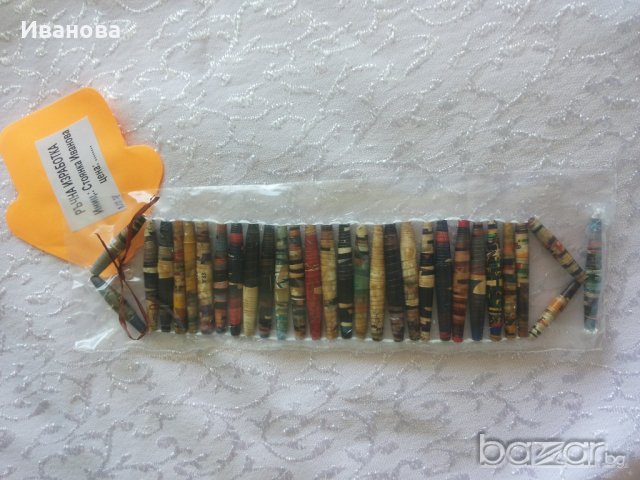 Ръчна изработка на бижута от хартия и квилинг  0.50лв, снимка 10 - Колиета, медальони, синджири - 18186776