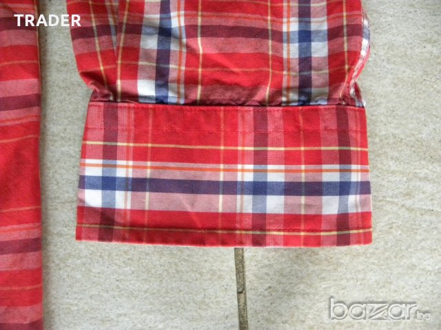 Мъжка риза TOMMY HILFIGER, 100% памук, снимка 13 - Ризи - 18478106