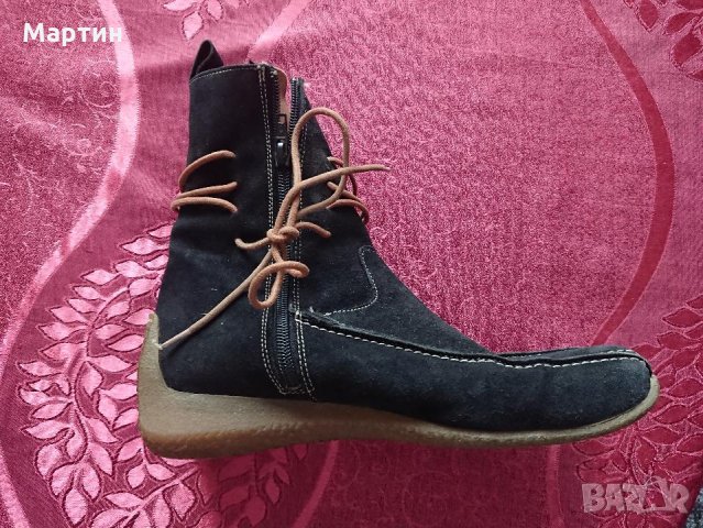 Дамски велурени ботуши, снимка 3 - Дамски ботуши - 23223922