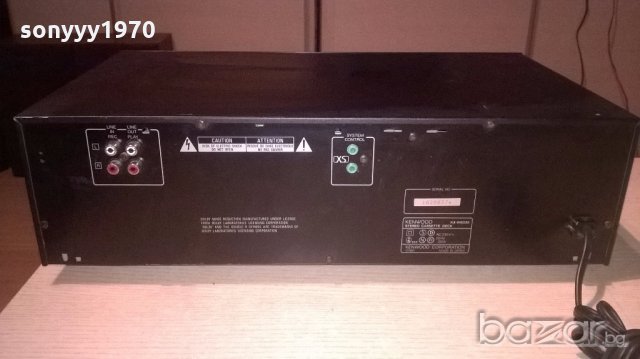 kenwood kx-w6030 made in japan-внос швеицария, снимка 13 - Ресийвъри, усилватели, смесителни пултове - 18763908