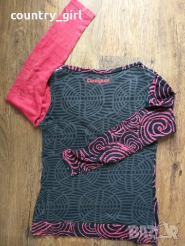 Desigual - страхотна дамска блуза, снимка 6 - Блузи с дълъг ръкав и пуловери - 23868325