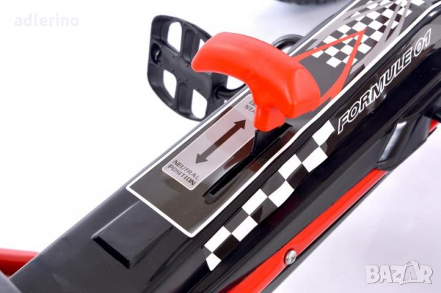 Картинг с педали, веломобил, A-15, 3-8 години, червен, снимка 5 - Детски велосипеди, триколки и коли - 25058851