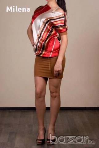 Рокля от сатен от колекцията на Еphos fashion - Пловдив