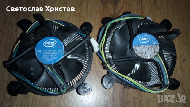 Продавам боксови INTEL охладители за процесори сокет 115x, снимка 1 - Други - 24288493