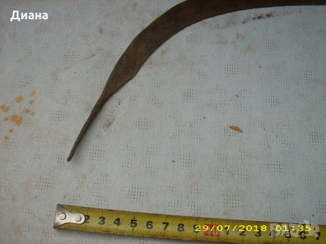 стар жътварски сърп , снимка 4 - Антикварни и старинни предмети - 22691900