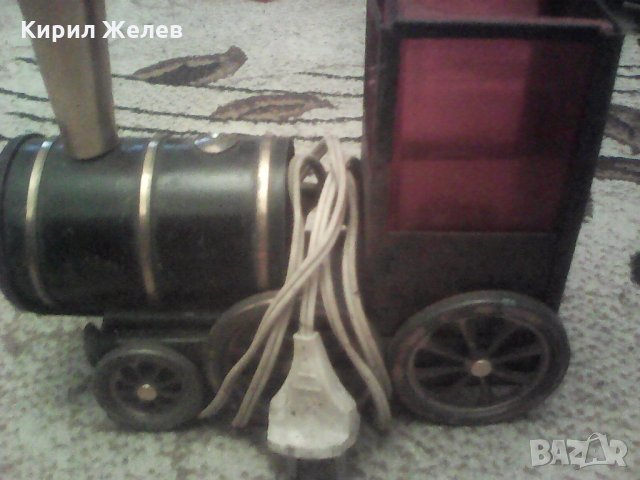 Старо влакче метално лампа нощна А 412 , снимка 8 - Колекции - 26069831