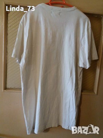 Мъж.тениска-"VINTAGE CLTH Co"/памук/,цвят-кремав. Закупена от Германия., снимка 2 - Тениски - 21861581