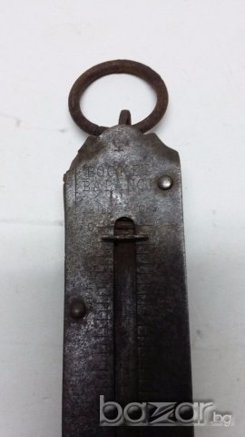 Старинен домашен кантар, снимка 3 - Антикварни и старинни предмети - 18638326