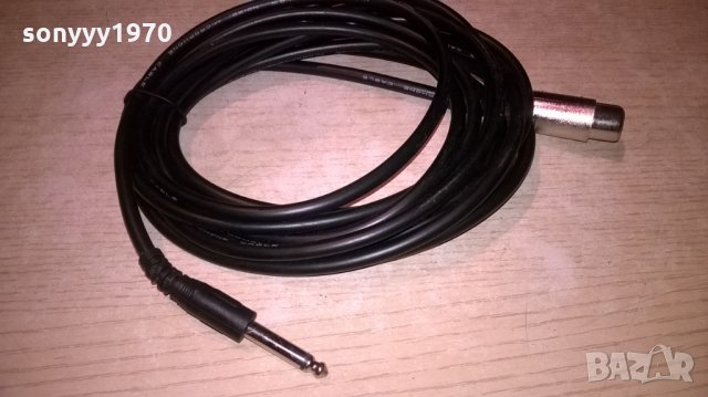 high grade-профи кабел за микрофон-внос швеицария, снимка 1 - Микрофони - 24920012