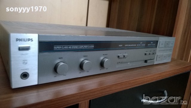 ★ █▬█ 0 ▀█▀ ★ philips f4234/00-stereo amplifier-230w-made in belgium-внос швеицария