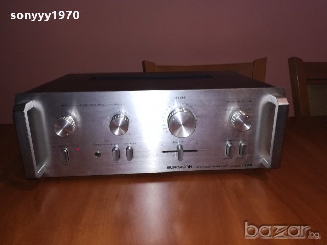 eurofunk stereo amplifier model efa2000-made in japan, снимка 9 - Ресийвъри, усилватели, смесителни пултове - 20850630