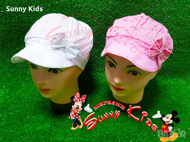 НОВИ шапки за момиче, снимка 1 - Бебешки шапки - 26078053