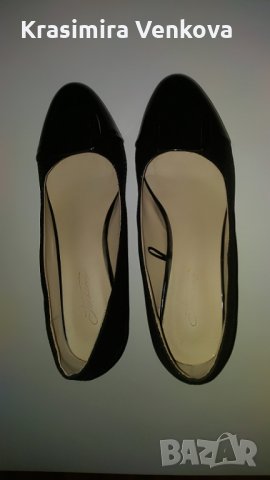черни дамски обувки, снимка 3 - Дамски ежедневни обувки - 24996496
