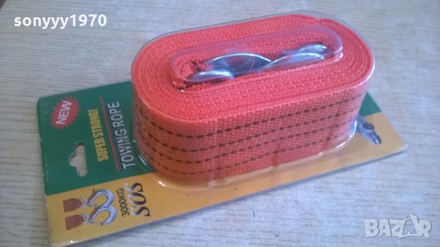 въже 3тона-за теглене с куки-ново, снимка 3 - Аксесоари и консумативи - 23410343