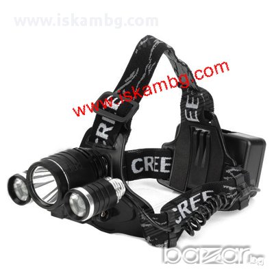 Мощен челник 1800lm T6 + Q5 със стойка, снимка 3 - Други спортове - 13303574