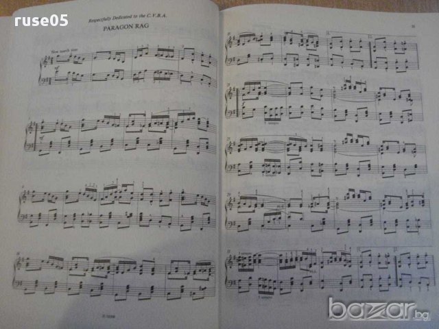Книга "RAGTIMES FOR PIANO-SCOTT JOPLIN - II." - 68 стр., снимка 3 - Специализирана литература - 15801297