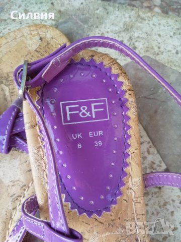 Дамски сандали 💜, снимка 4 - Сандали - 24852188