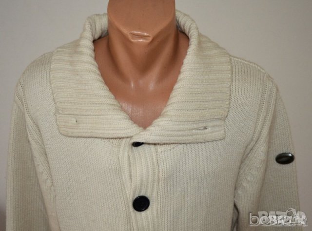 Scotch & Soda ® мъжка жилетка бяла фланела, снимка 2 - Пуловери - 23467027