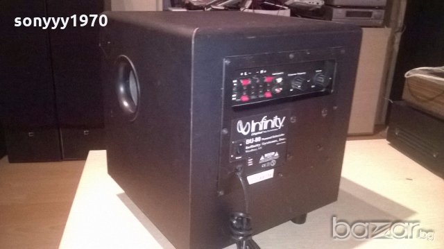 infinity bu-80 powered subwoofer-made in canada-внос англия, снимка 14 - Тонколони - 19592199