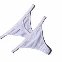 Секси дамски прашки - Бяло, снимка 1 - Бельо - 26029037