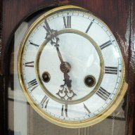 Старинен стенен часовник Густав Бекер работещ отлично с ключ , снимка 5 - Антикварни и старинни предмети - 11626241