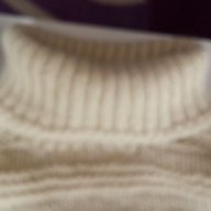 Зимен пуловер-поло, размер М, снимка 1 - Пуловери - 17477344