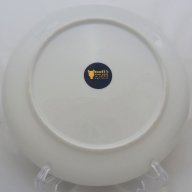 Порцеланова чиния с позлата 24к, Кипър 24,5см , снимка 2 - Антикварни и старинни предмети - 16553900