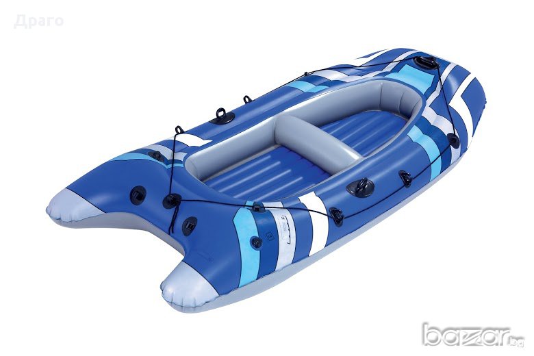 Нова лодка с гребла Raft X2 за спорт и риболов 2,55м , снимка 1