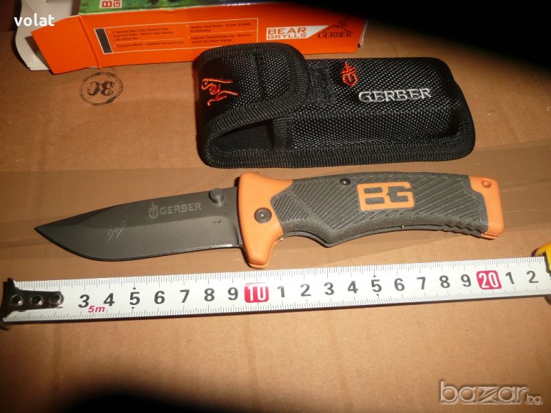 Нож сгъваем ГЕРБЕР Bear Grylls, снимка 1
