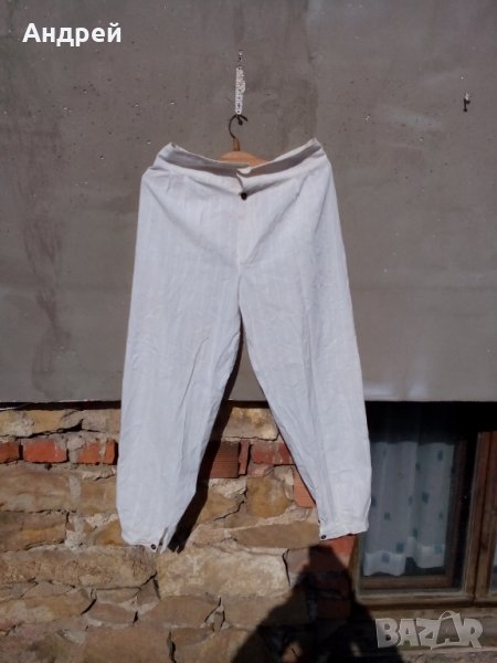 Старинен кенарен панталон, снимка 1