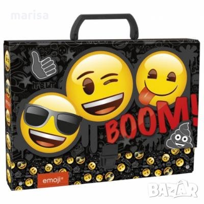 Чанта с дръжка EMOJI / Усмивки 062423, снимка 1