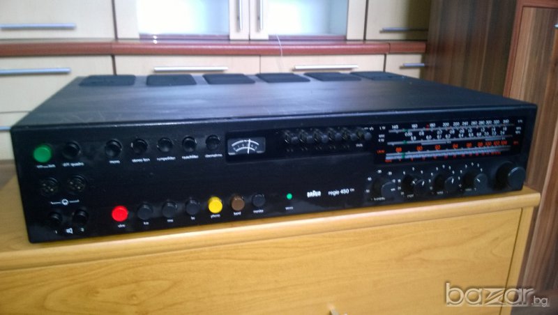 braun regie 450 ch-stereo receiver-нов внос швеицария, снимка 1