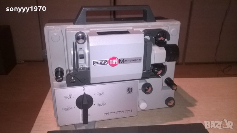 eumig-wien mark-m super 8-made in austria-внос швеицария, снимка 1