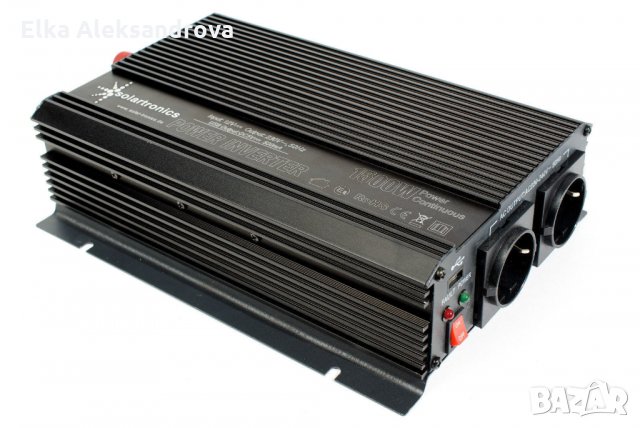 Инвертор модифицирана синусоида 12v DC/220 V AC 1500W /3000 W, снимка 1 - Друга електроника - 24354581