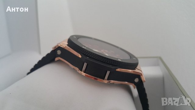 Hublot Модел Gold BIG BANG мъжки стилен часовник, снимка 4 - Мъжки - 21641358