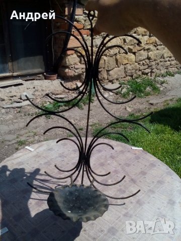 Старинен свещник #2, снимка 5 - Антикварни и старинни предмети - 21564872